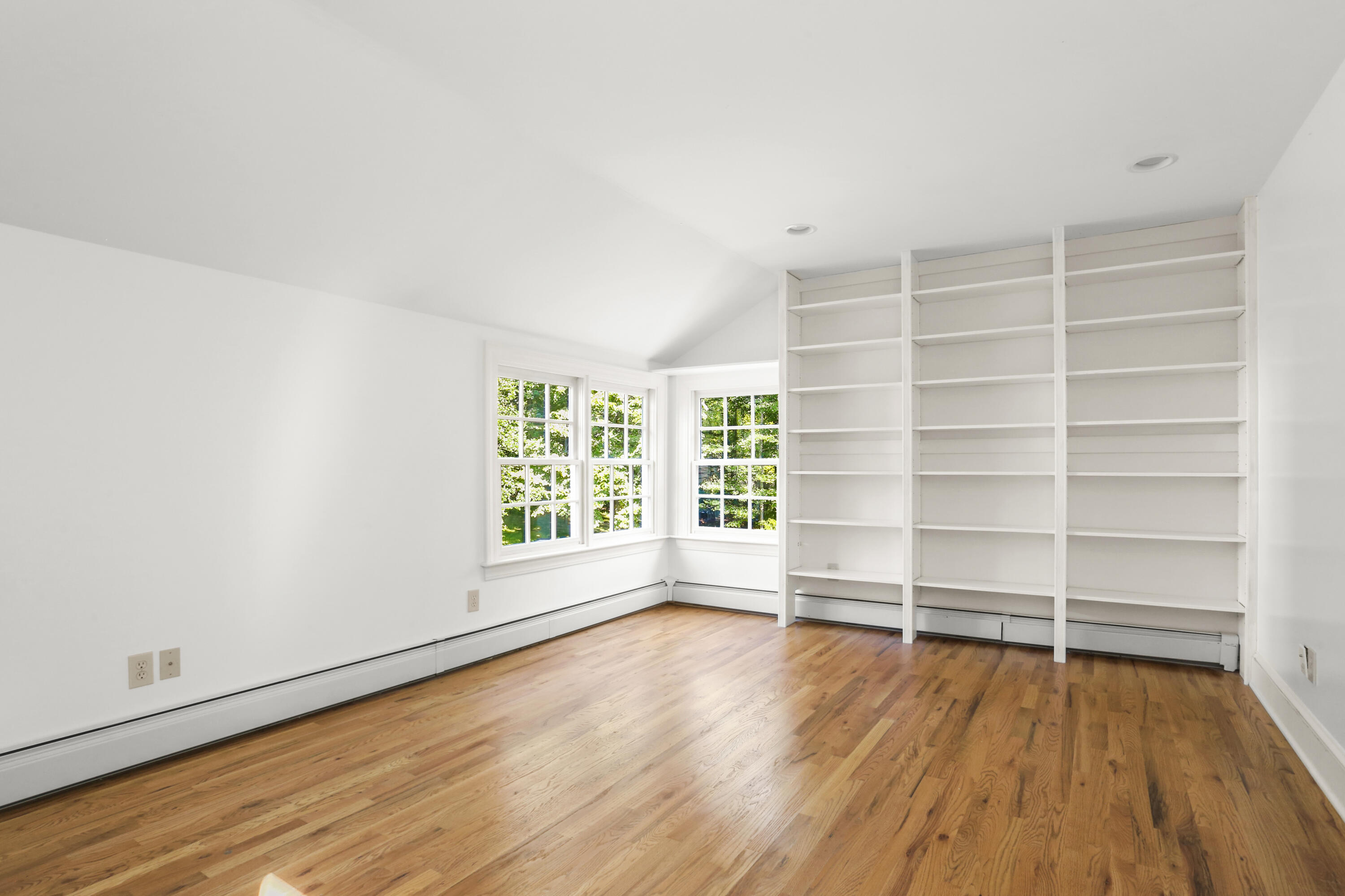 110 Sleepy Hollow Road New Canaan, CT 06840 - Photo 31 of 47 wooden floor in an empty room with a window