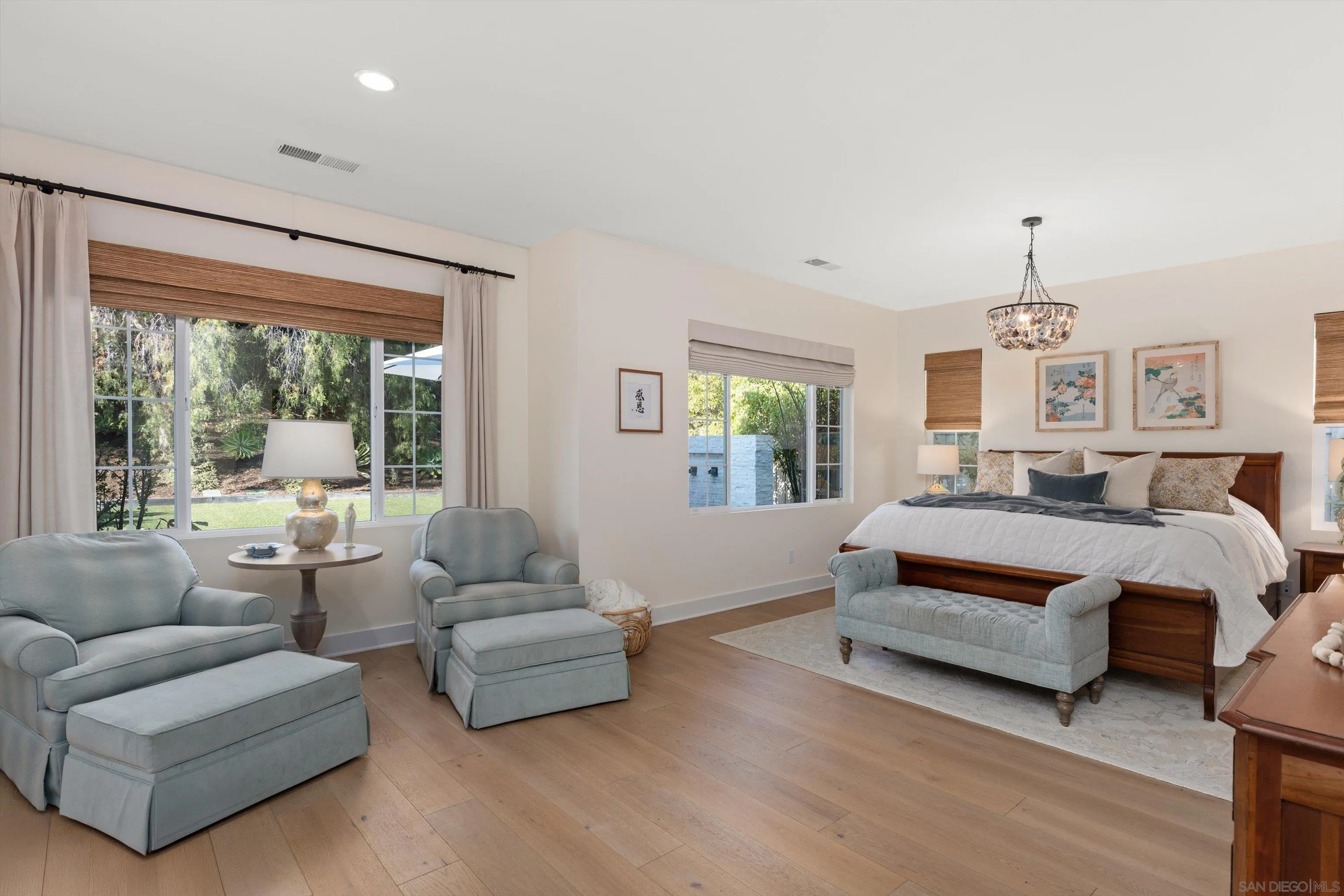 869 Channel Island Drive Encinitas, CA 92024 - Photo 11 of 21 a bedroom with furniture and a large window