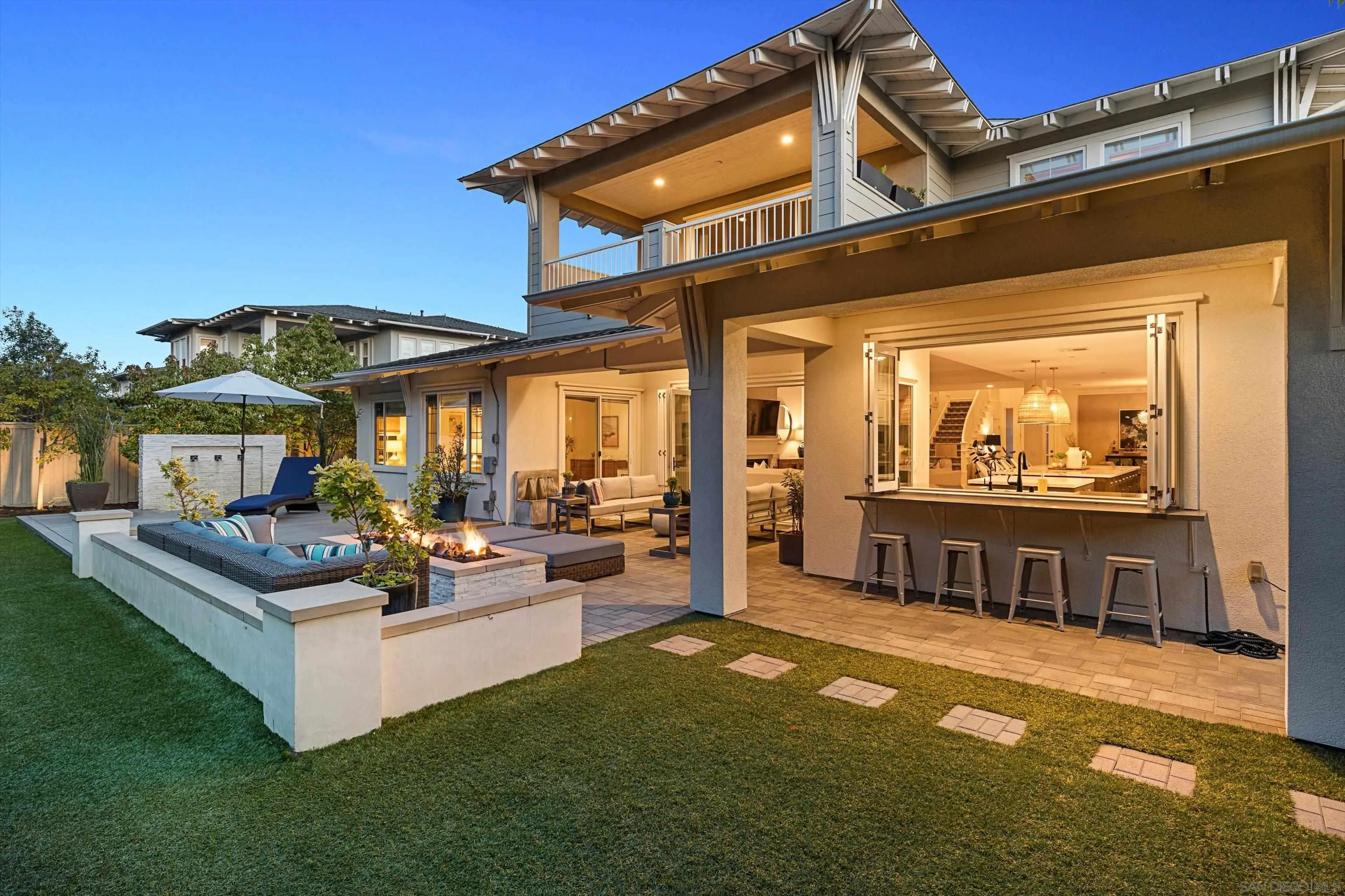 869 Channel Island Drive Encinitas, CA 92024 - Photo 20 of 21 a view of a house with couches chairs and table