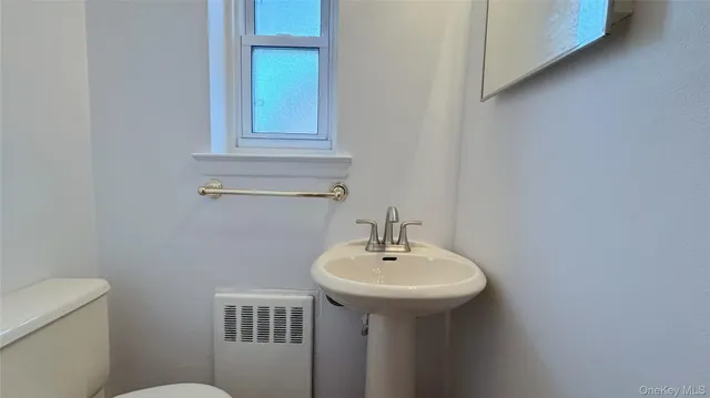 a bathroom with a sink and a toilet