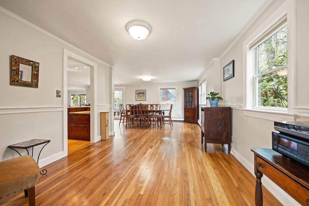 16 Dee Road Lexington, MA 02420 - Photo 12 of 30 a living room with furniture and a wooden floor