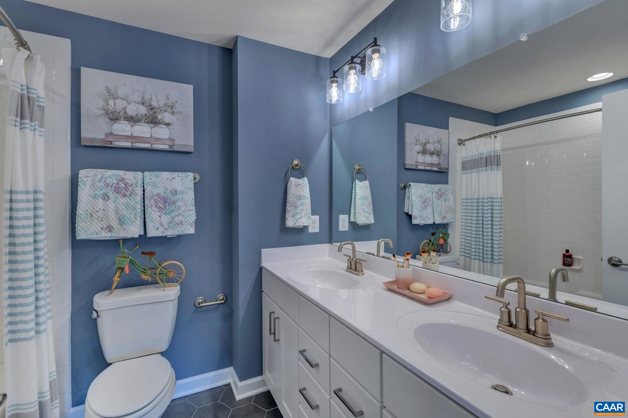 1824 Fowler Street Charlottesville, VA 22901 - Photo 24 of 33 a bathroom with a toilet sink and mirror