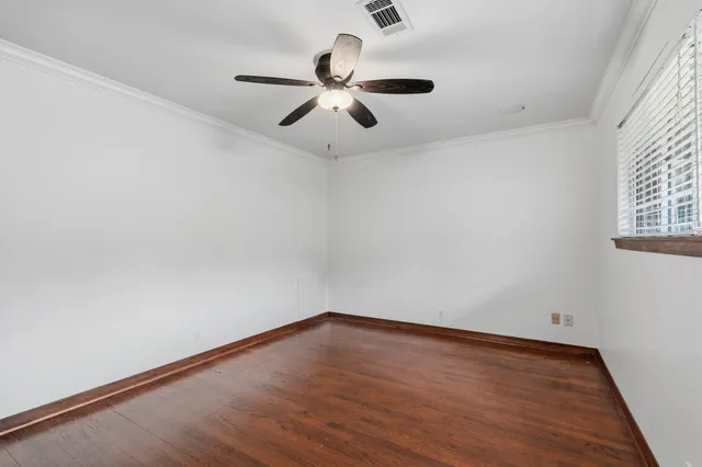 wooden floor in an empty room