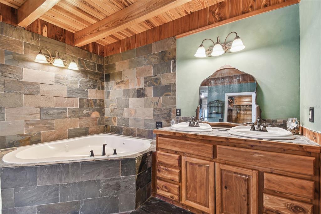 19708 Bower Road Dade City, FL 33523 - Photo 31 of 84 a bathroom with a sink and a bathtub