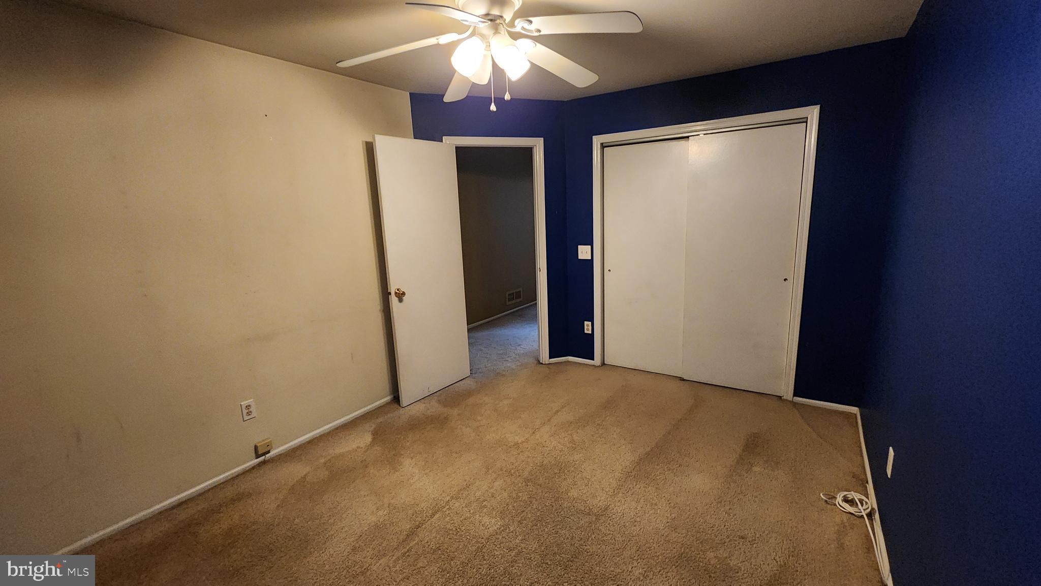 4 Nutmeg Drive Lumberton, NJ 08048 - Photo 14 of 18 an empty room with closet and chandelier fan