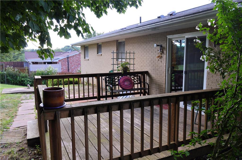 130 Hampton Court Butler, PA 16002 - Photo 18 of 22 a view of a wooden roof deck