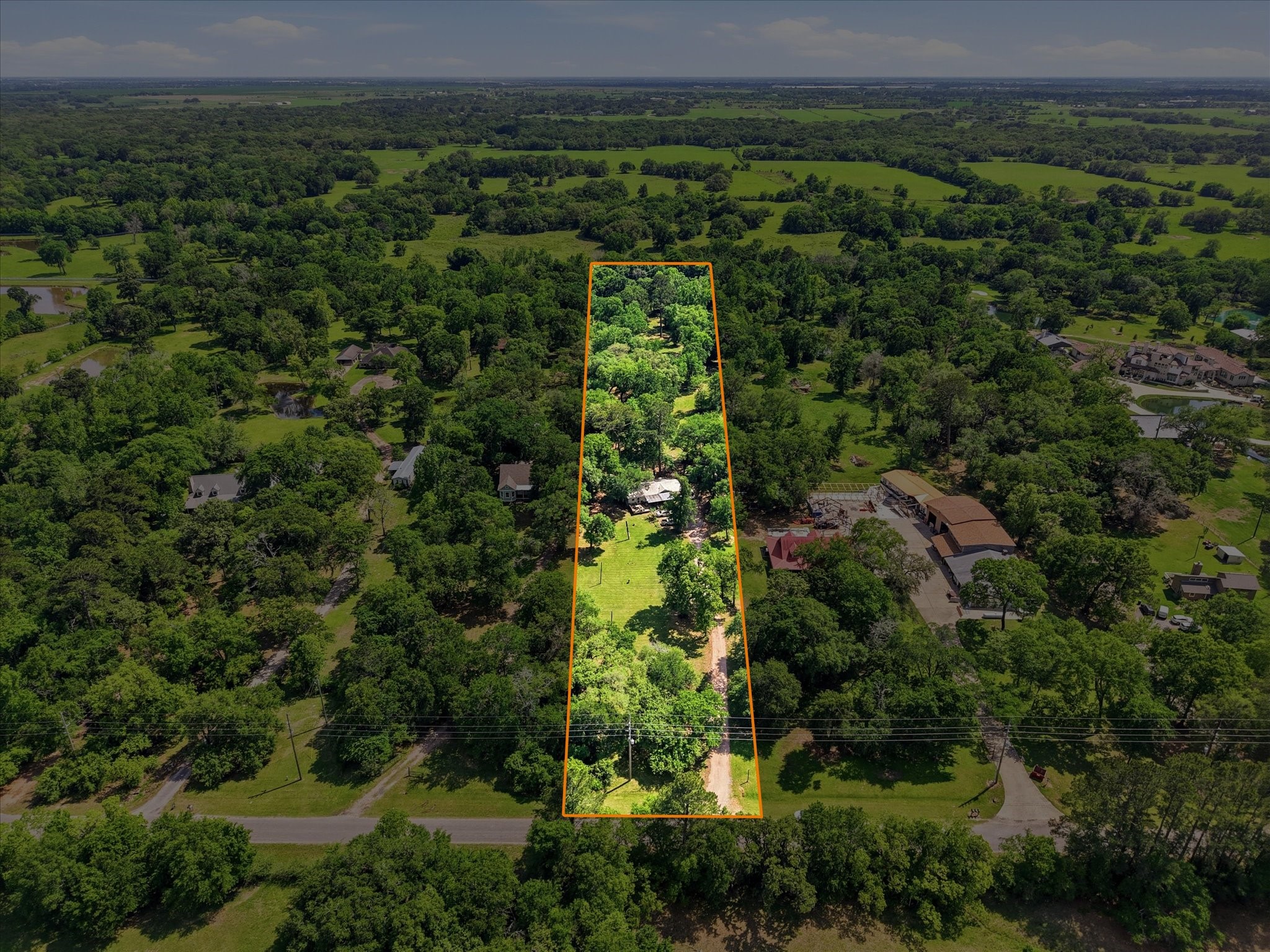 27855 Kresdorn Road Hockley, TX 77447 - Photo 2 of 24 an aerial view of a house with a yard