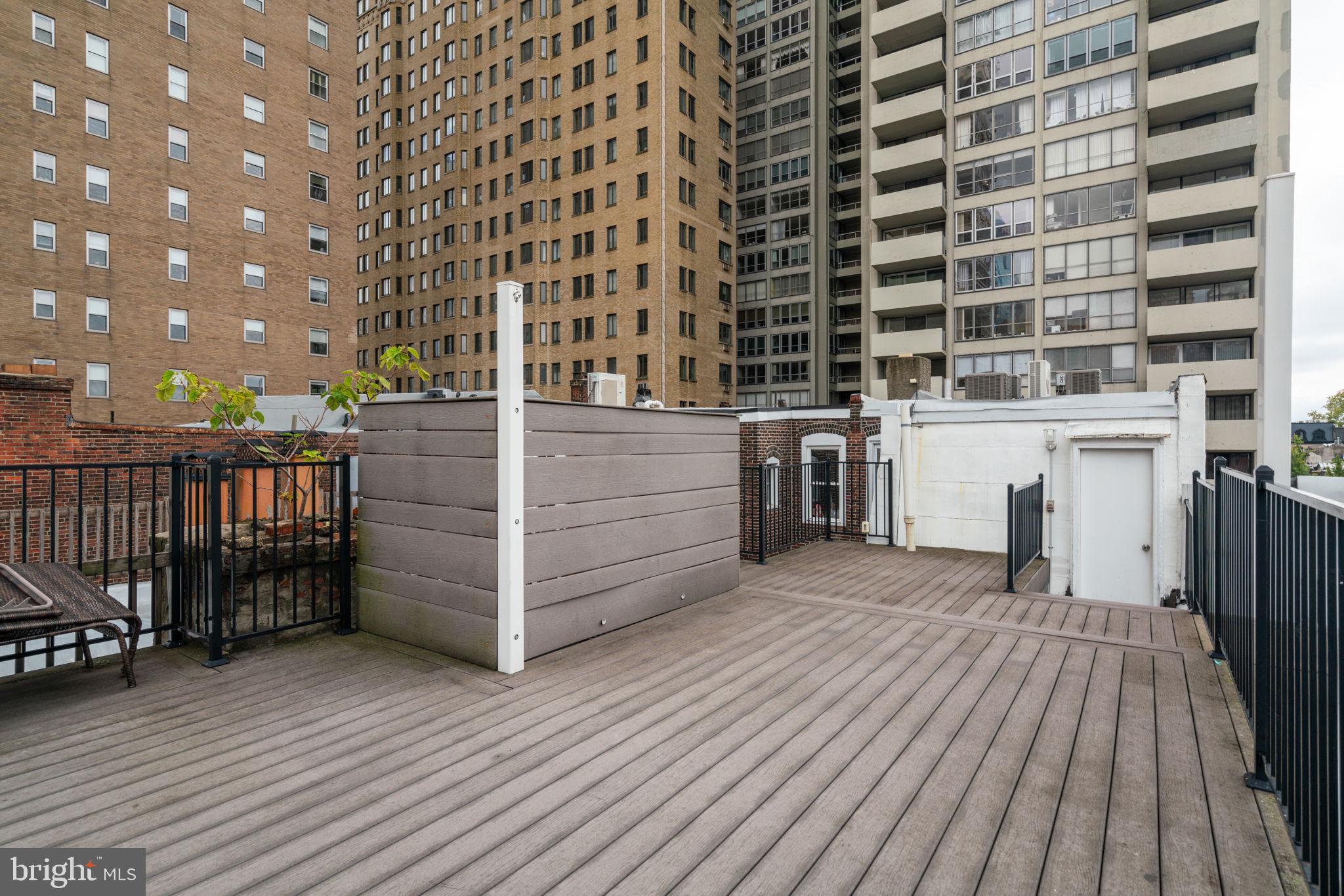 1955 Locust Street, Unit 2R Philadelphia, PA 19103 - Photo 16 of 19 a view of a balcony with an outdoor space