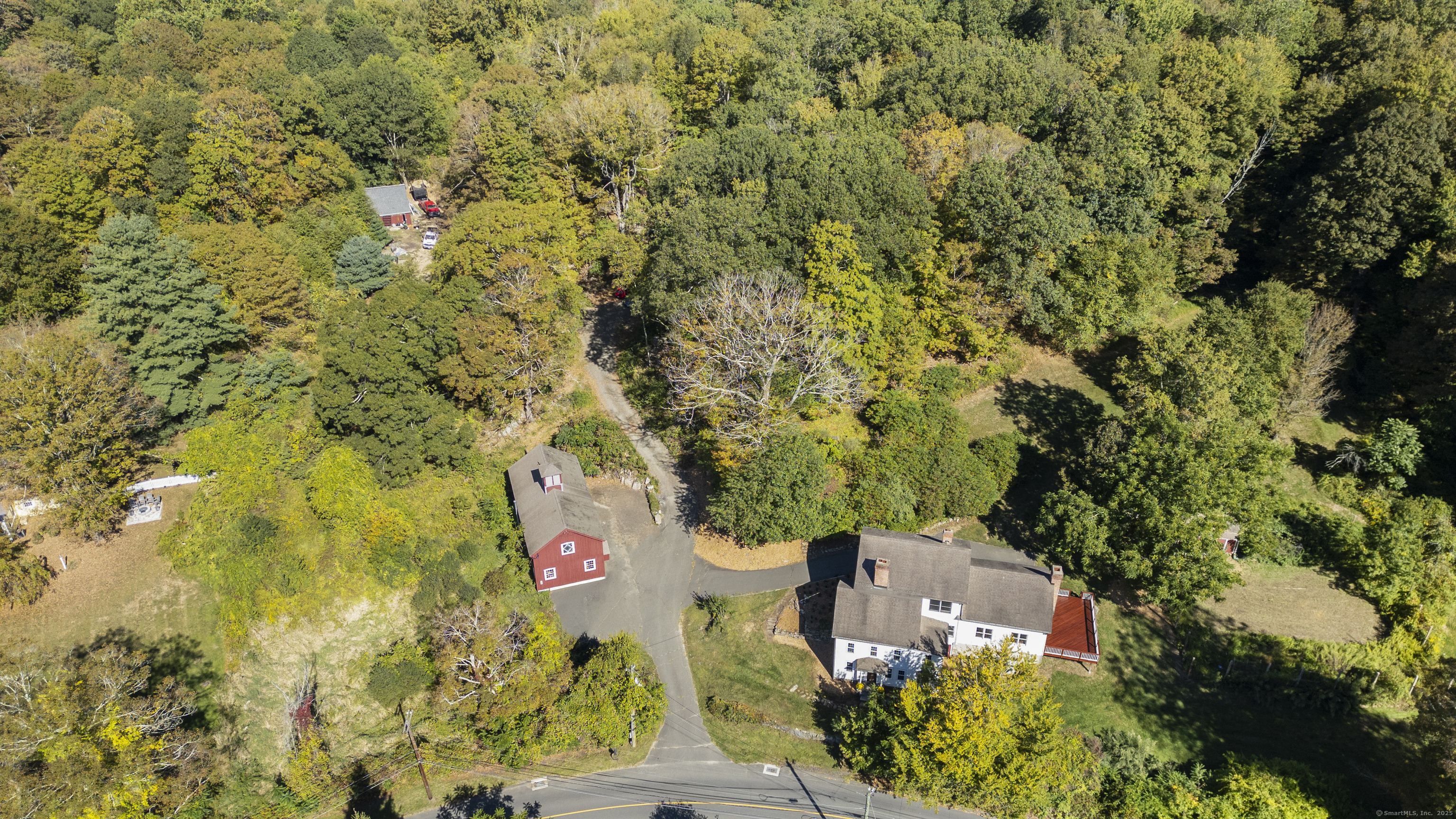 62 Codfish Hill Road Bethel, CT 06801 - Photo 16 of 25 an aerial view of residential houses with yard