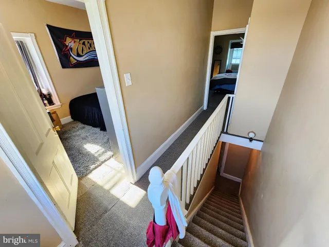 a view of outdoor space with wooden floor