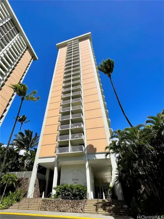 a front view of a building