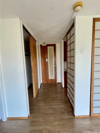 wooden floor in a room