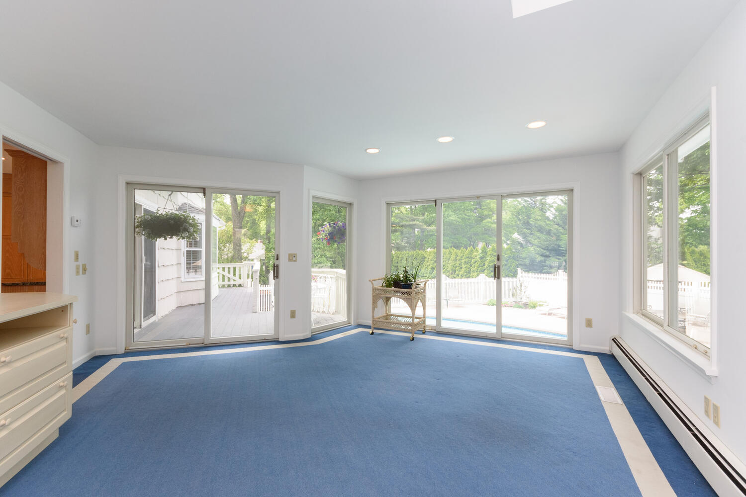 32 Barringer Road Darien, CT 06820 - Photo 14 of 28 a view of an empty room and a large window