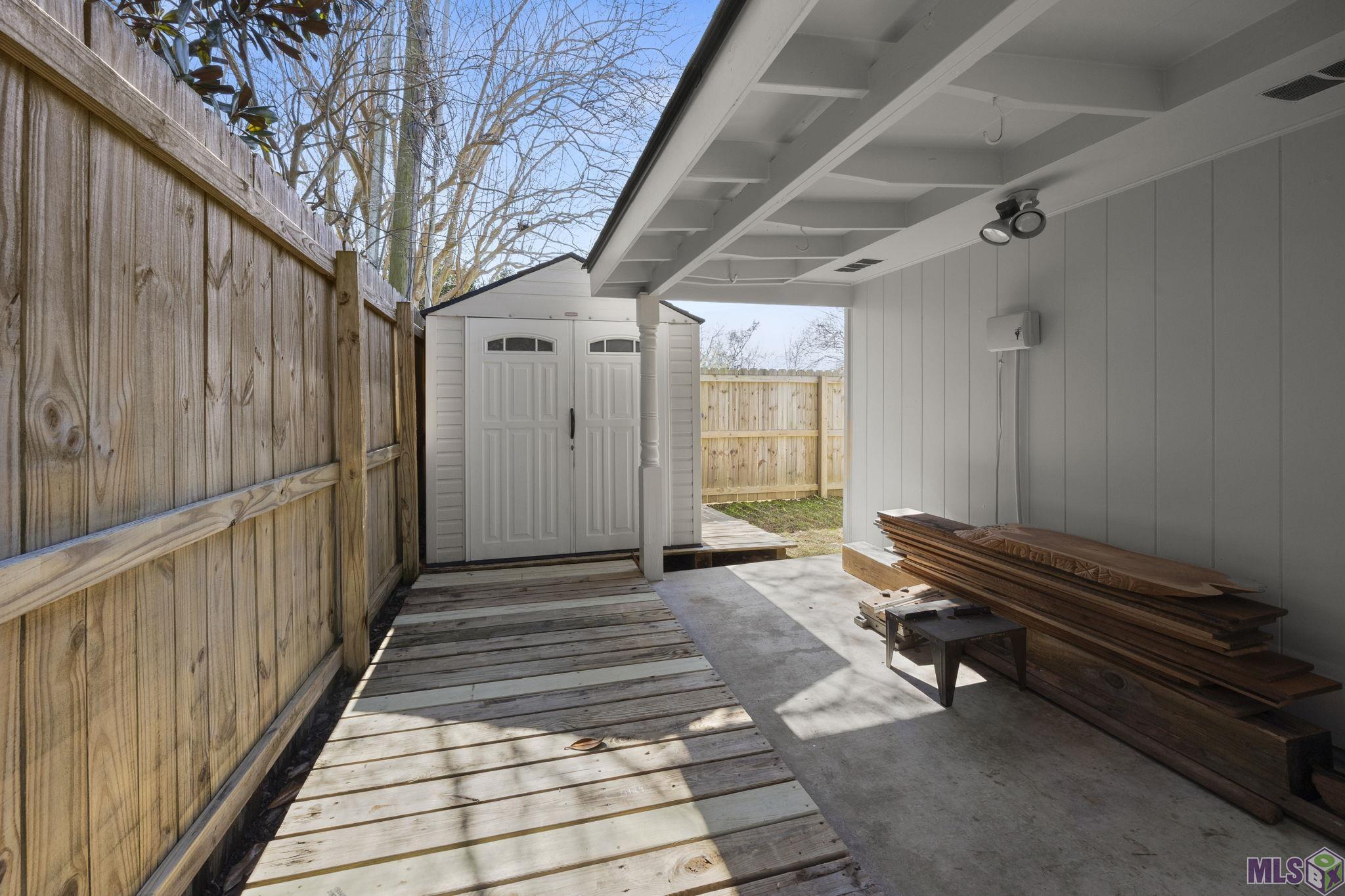 3055 Torrance Drive Baton Rouge, LA 70809 - Photo 25 of 26 Area behind guest house