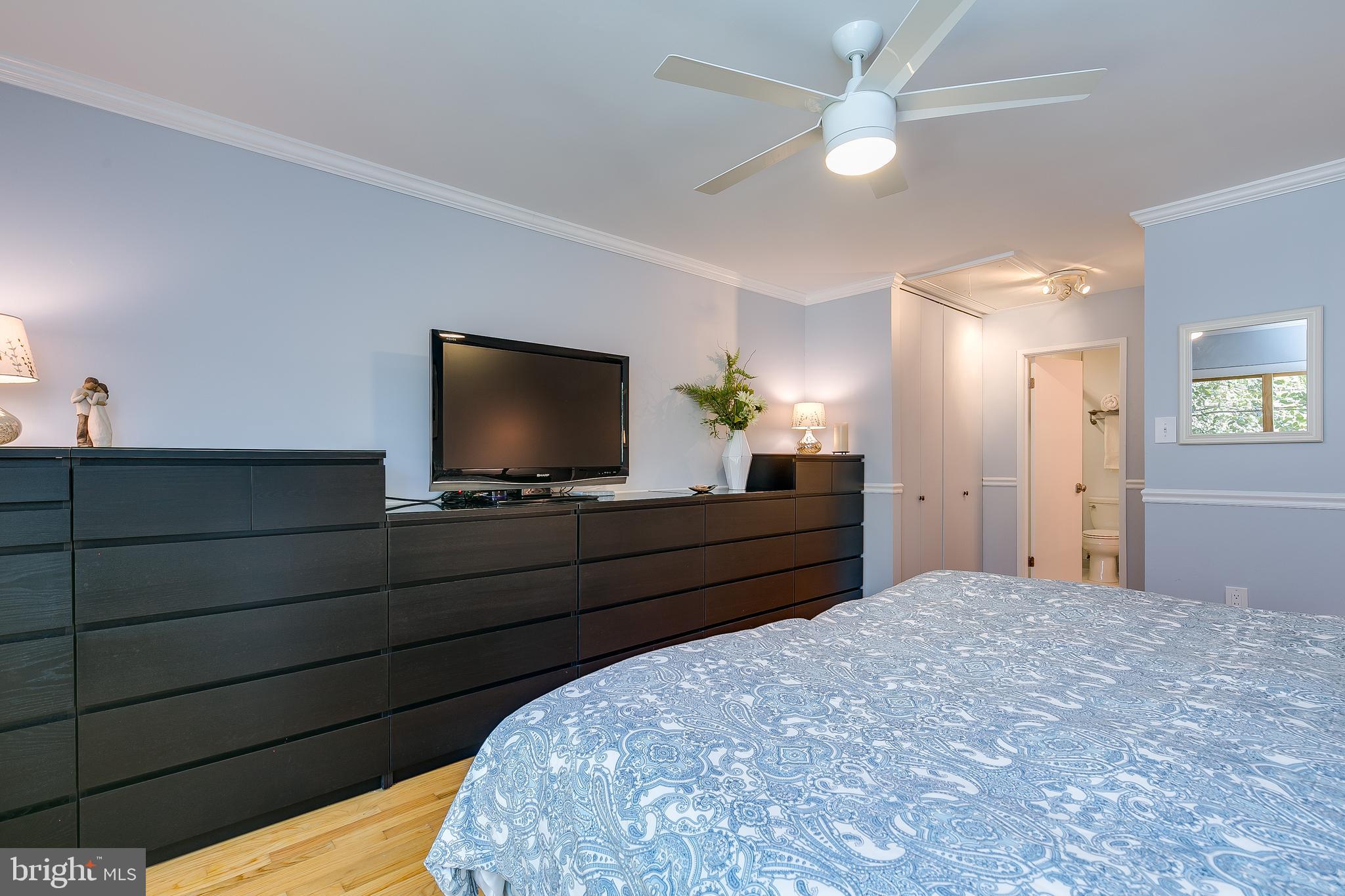 1589 Inlet Court Reston, VA 20190 - Photo 15 of 36 Double closets. Note pull-down to attic.