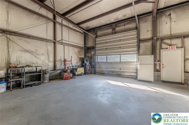 a view of storage and utility room