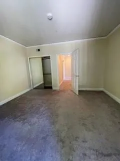 a car parked in garage