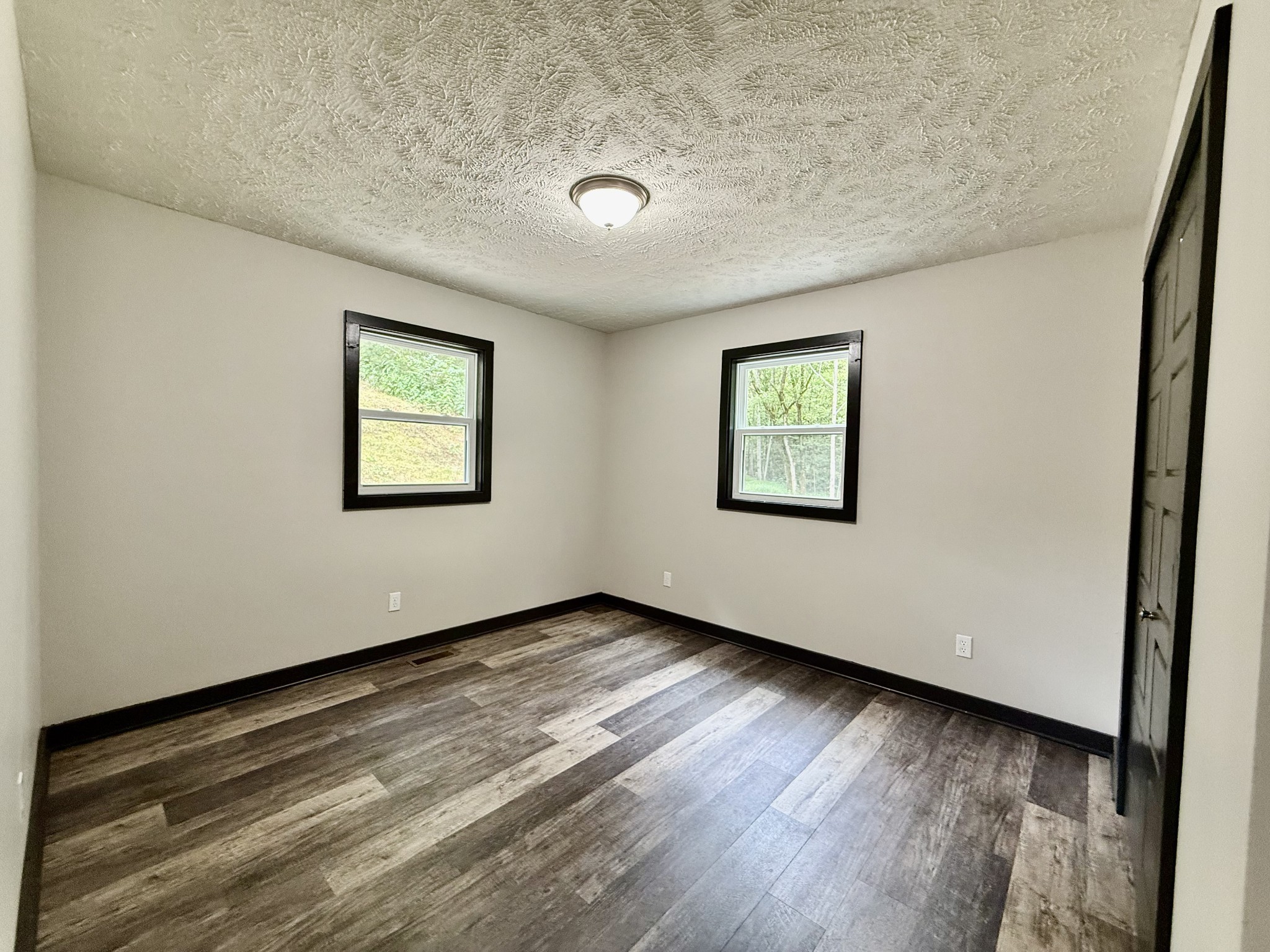 778 Jones Hollow Road Woodbury, TN 37190 - Photo 13 of 19 an empty room with wooden floor and windows