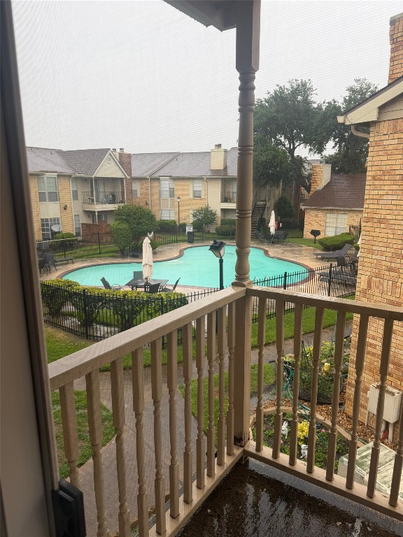 3600 Jeanetta Street, Unit 804 Houston, TX 77063 - Photo 12 of 26 a view of a street from a balcony
