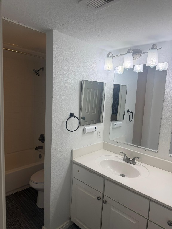 3600 Jeanetta Street, Unit 804 Houston, TX 77063 - Photo 16 of 26 a bathroom with a double vanity sink mirror and toilet