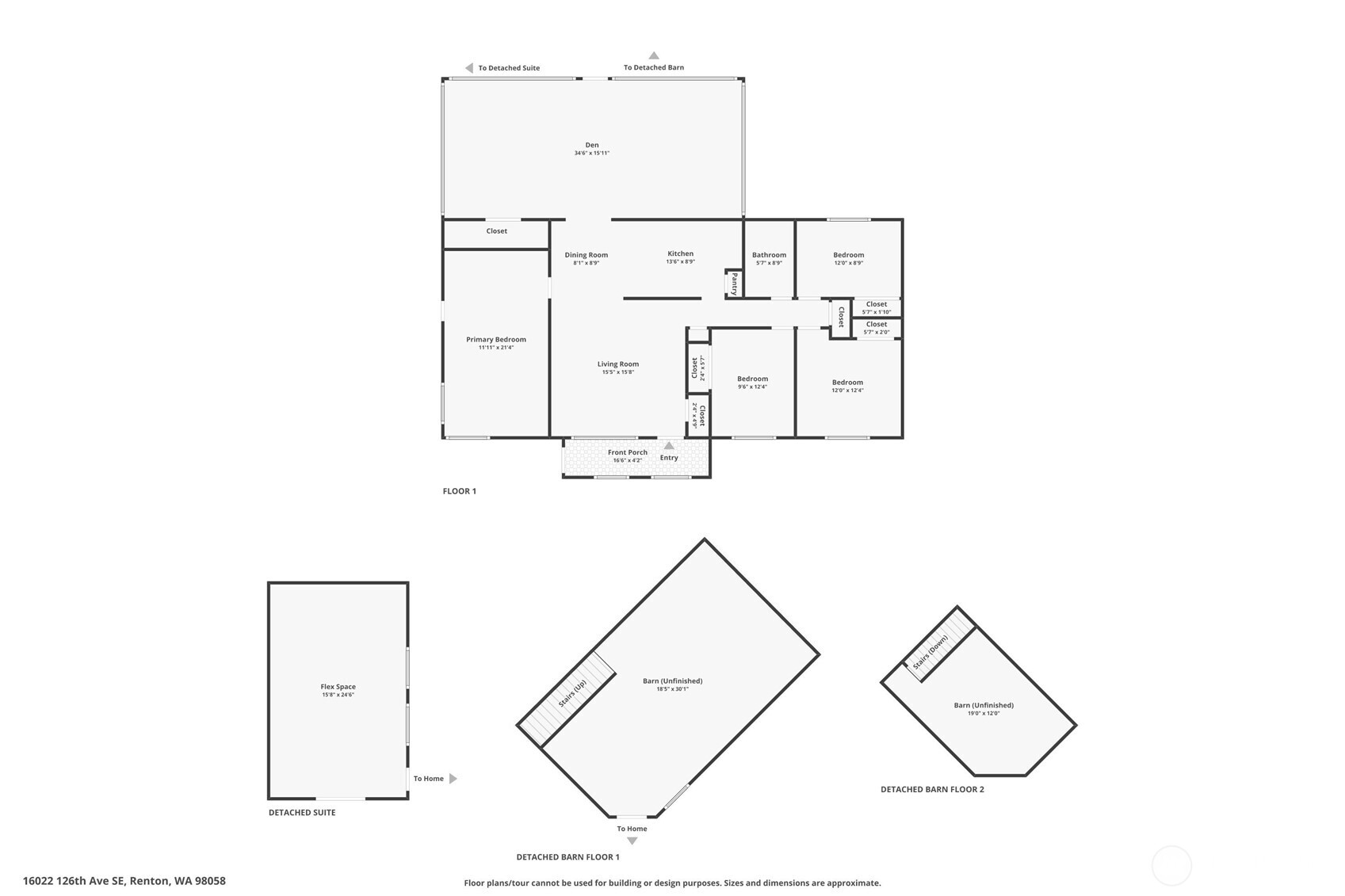 16022 126th Avenue Southeast Renton, WA 98058 - Photo 31 of 35 a picture of a floor plan