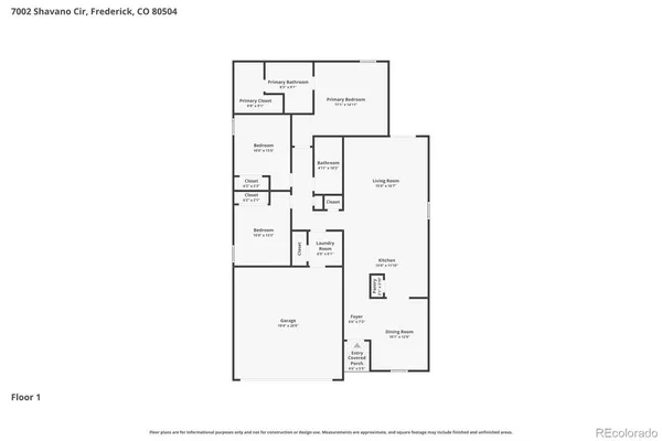$483,900 | 7002 Shavano Circle, Frederick, CO 80504
