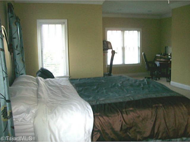5700 Mabe Drive Oak Ridge, NC 27310 - Photo 11 of 16 Master Bedroom. Sitting room adjoining master for office space or exercise room.