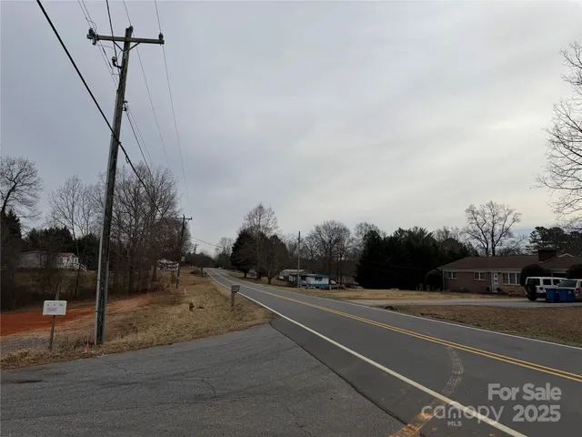 a view of a city street