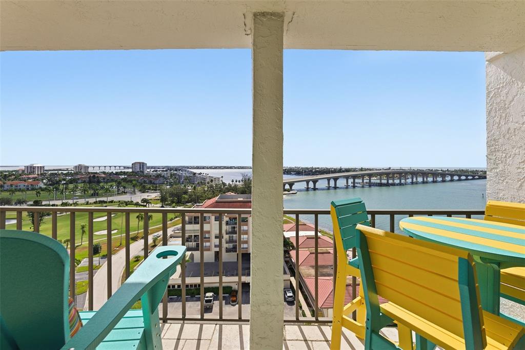 6265 Sun Boulevard, Unit 1204 St. Petersburg, FL 33715 - Photo 33 of 43 a view of a city from a balcony