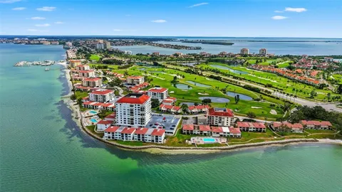a view of an ocean and beach