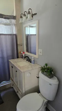 a close view of water heater