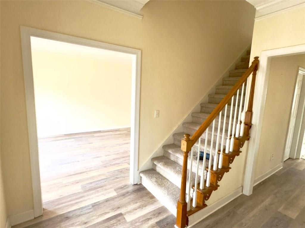 219 Deerhill Drive Bogart, GA 30622 - Photo 3 of 27 a view of an entryway with wooden floor