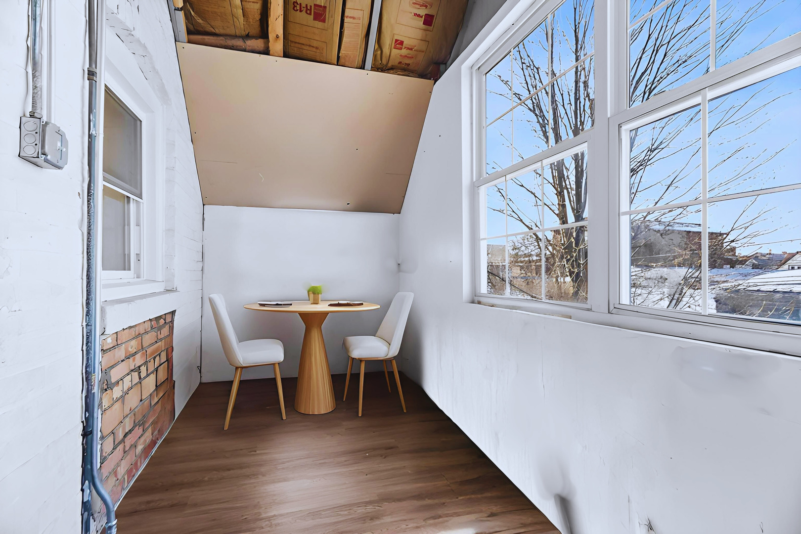 2846 North Troy Street, Unit 2 Chicago, IL 60618 - Photo 15 of 18 a view of a dining room with furniture and wooden floor