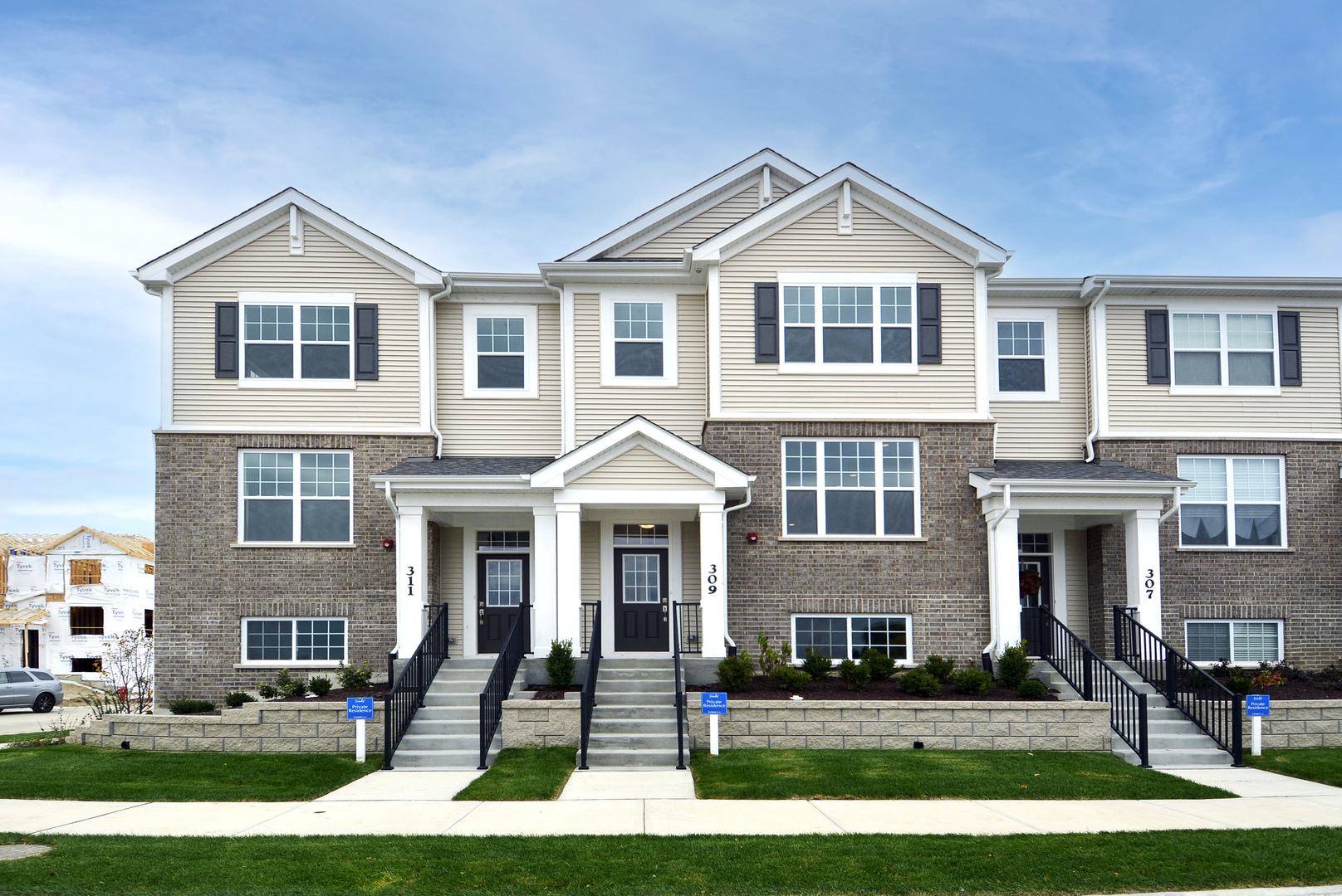 202 Timberleaf Circle Roselle, IL 60172 - Photo 2 of 22 a front view of a house with a yard