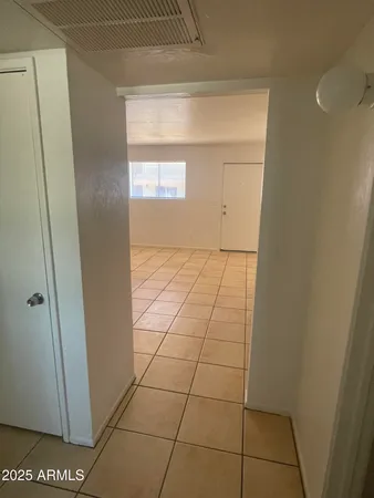 a view of empty room