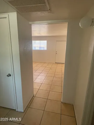 a view of empty room