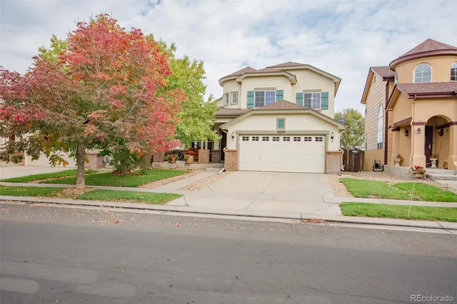 a view of a street with a building in the background
