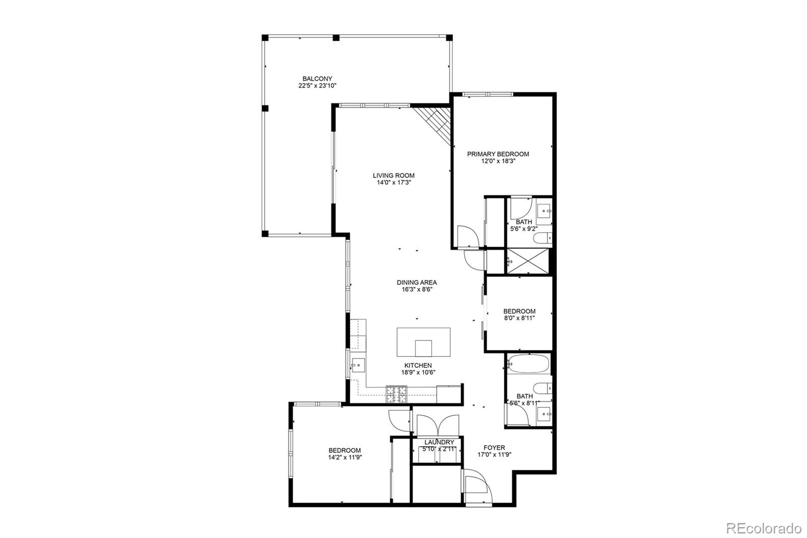 96 Meadow Trail, Unit G304 Fraser, CO 80442 - Photo 38 of 38 a picture of floor plan
