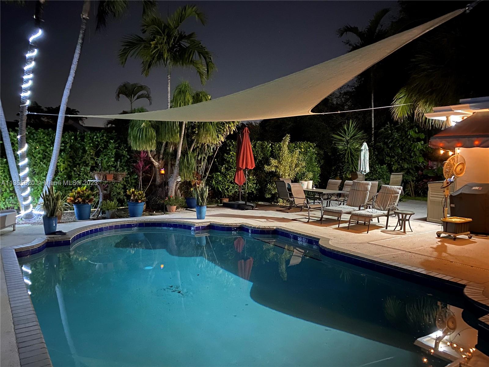 3731 Thomas Street Hollywood, FL 33021 - Photo 21 of 21 a view of swimming pool having outdoor seating