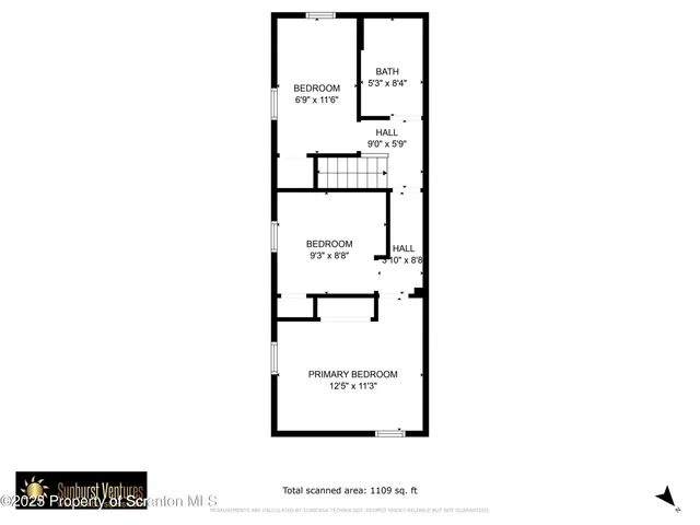 a picture of a bench in front of a wall