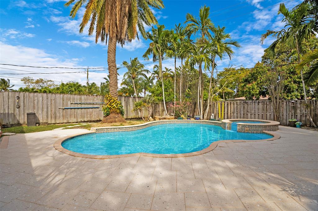 223 Southeast 7th Street Dania Beach, FL 33004 - Photo 38 of 50 a view of outdoor space yard and swimming pool