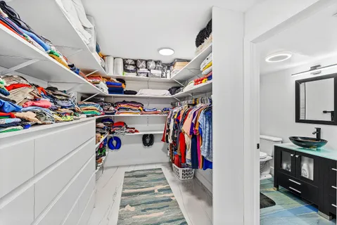 a view of a storage room with a lot of stuff