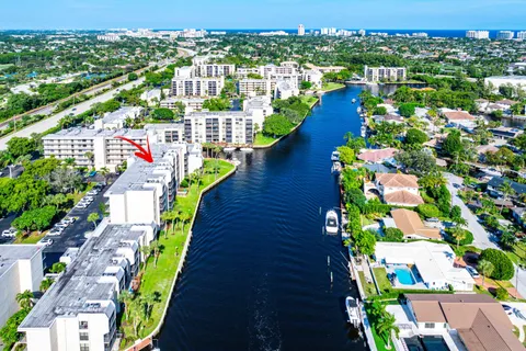 a view of swimming pool with a lake view