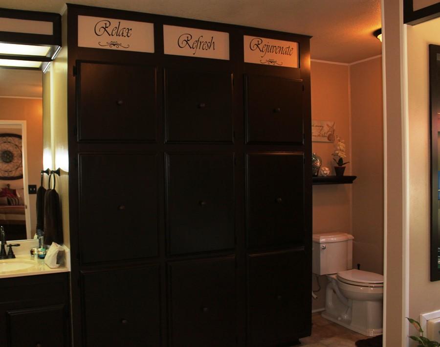 6110 Hubbard Road Acton, CA 93510 - Photo 12 of 46 a bathroom with a toilet and a shower
