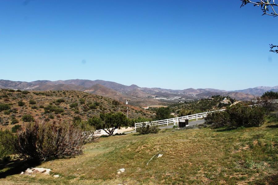 6110 Hubbard Road Acton, CA 93510 - Photo 21 of 46 a view of a town with mountains in the background