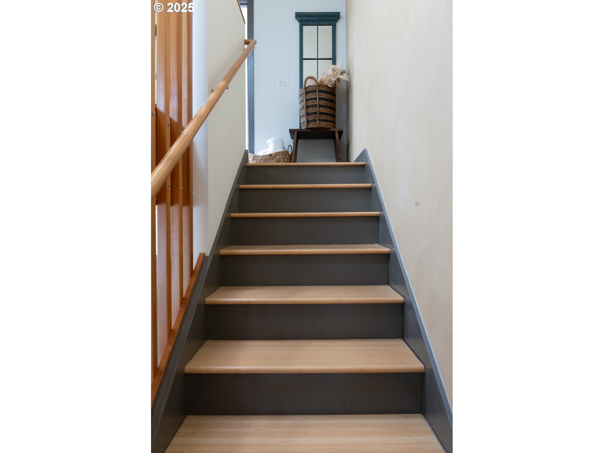 26 Mosier Creek Place, Unit 26 Mosier, OR 97040 - Photo 17 of 38 a view of staircase with white walls