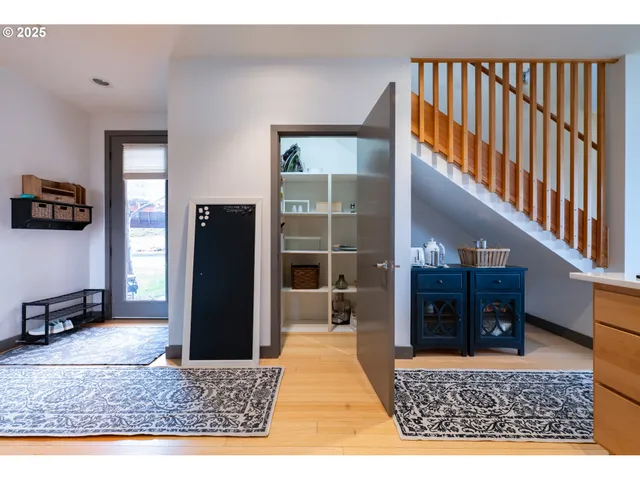 a living room with a couch and a flat screen tv