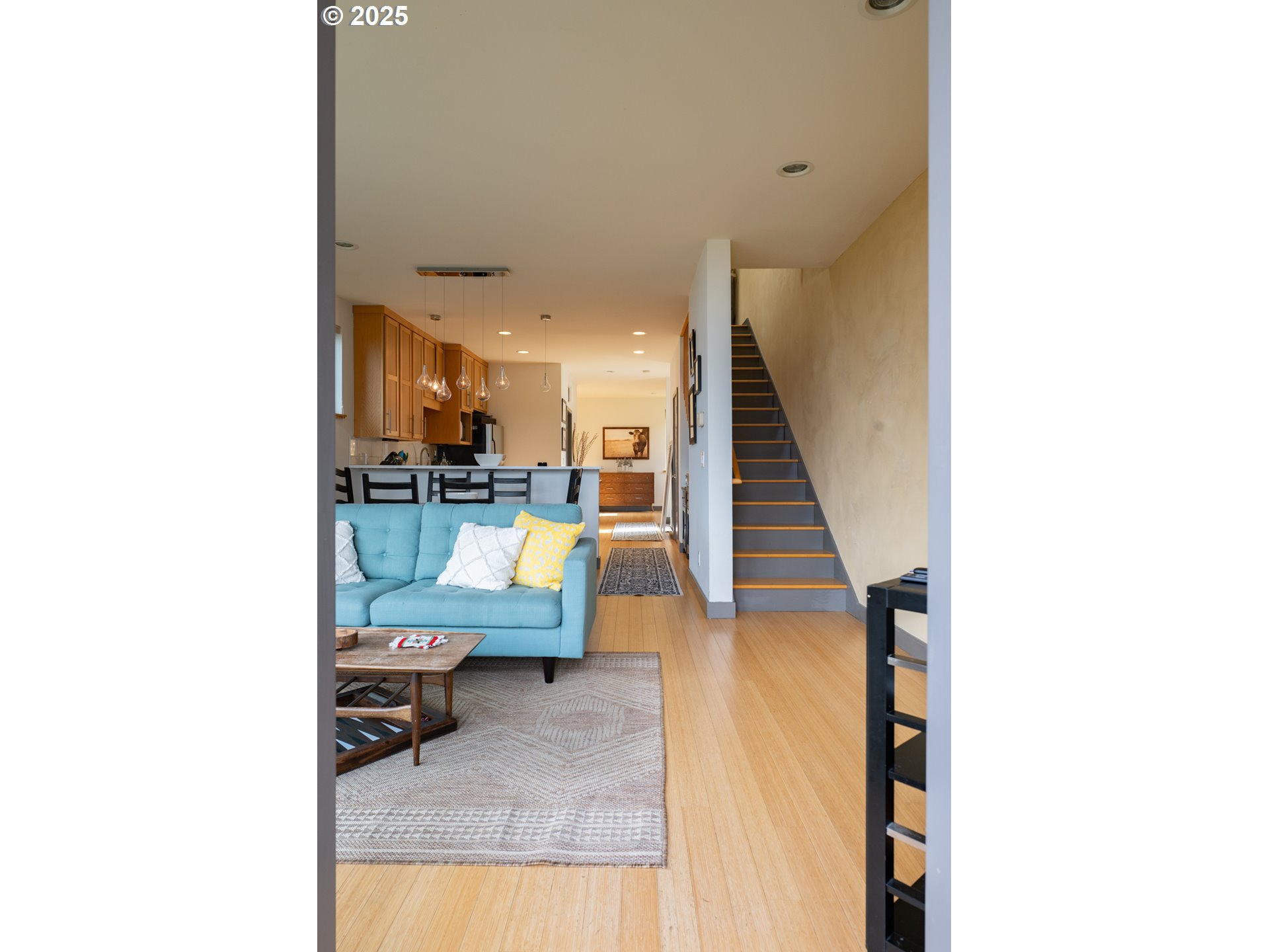26 Mosier Creek Place, Unit 26 Mosier, OR 97040 - Photo 10 of 38 a view of living room with furniture and wooden floor