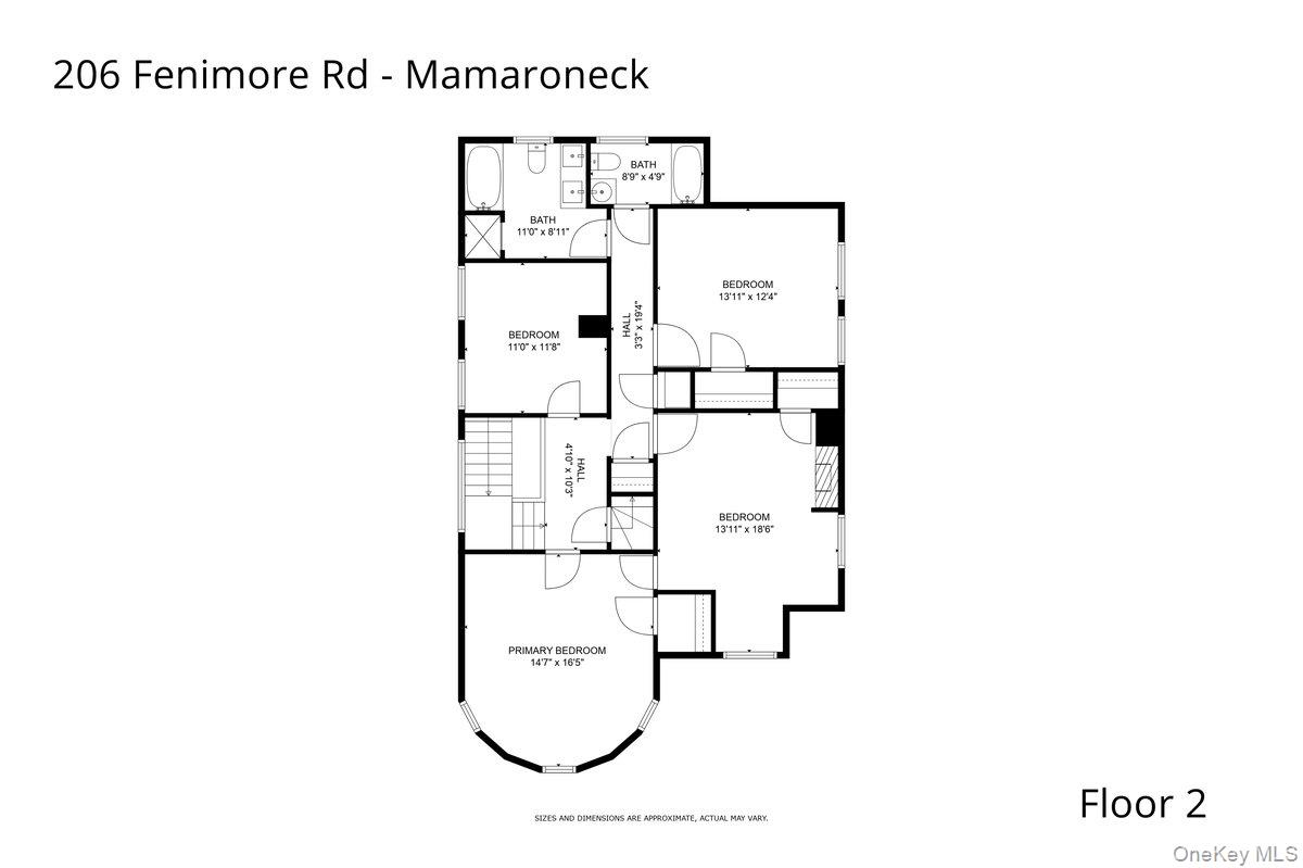 206 Fenimore Road Mamaroneck, NY 10543 - Photo 13 of 14 a picture of a floor plan