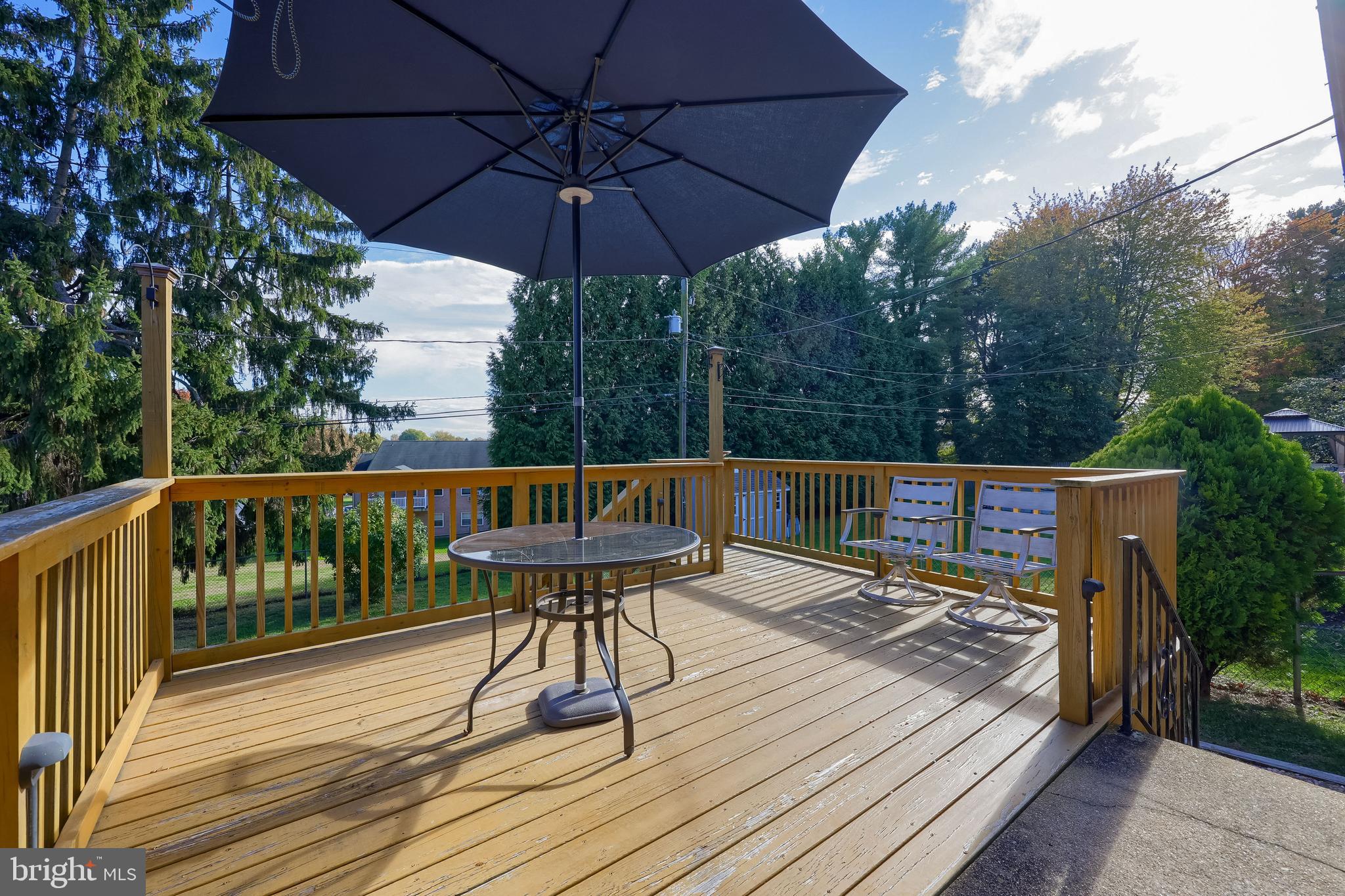 136 Springhouse Road Lancaster, PA 17603 - Photo 30 of 30 a view of a deck with furniture and wooden deck